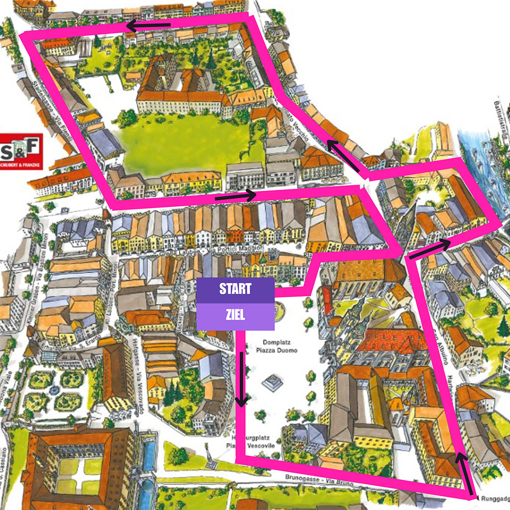 Womens Run Brixen Strecke 01